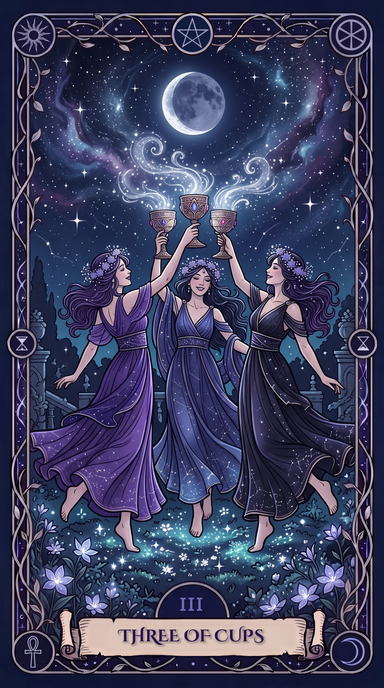 Three of Cups