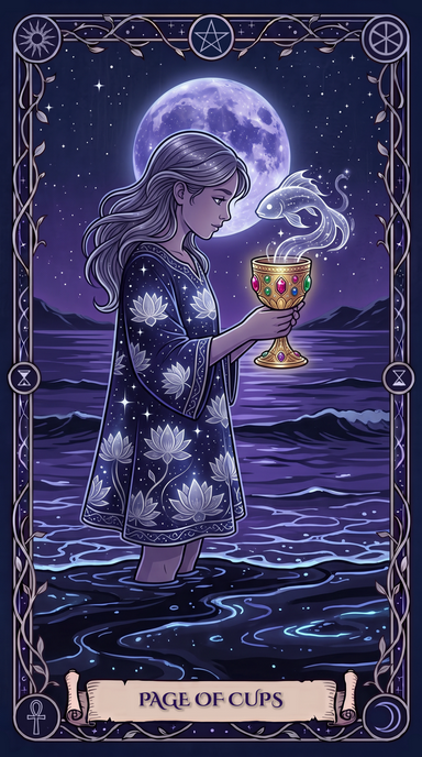 Page of Cups