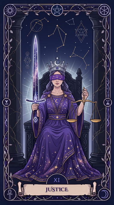 Justice Tarot Card