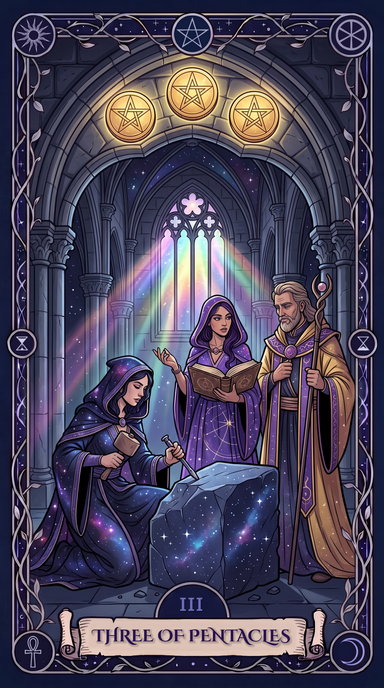 Three of Pentacles