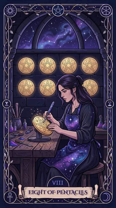 Eight of Pentacles
