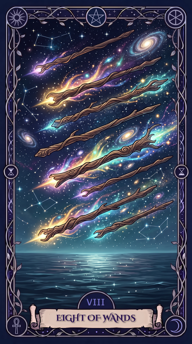 Eight of Wands